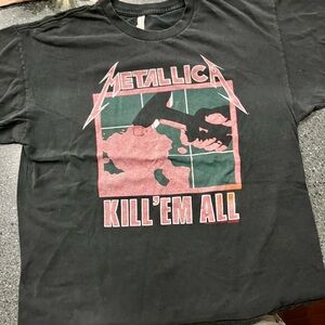 Vintage Metallica Kill 'Em All Black T-Shirt XL